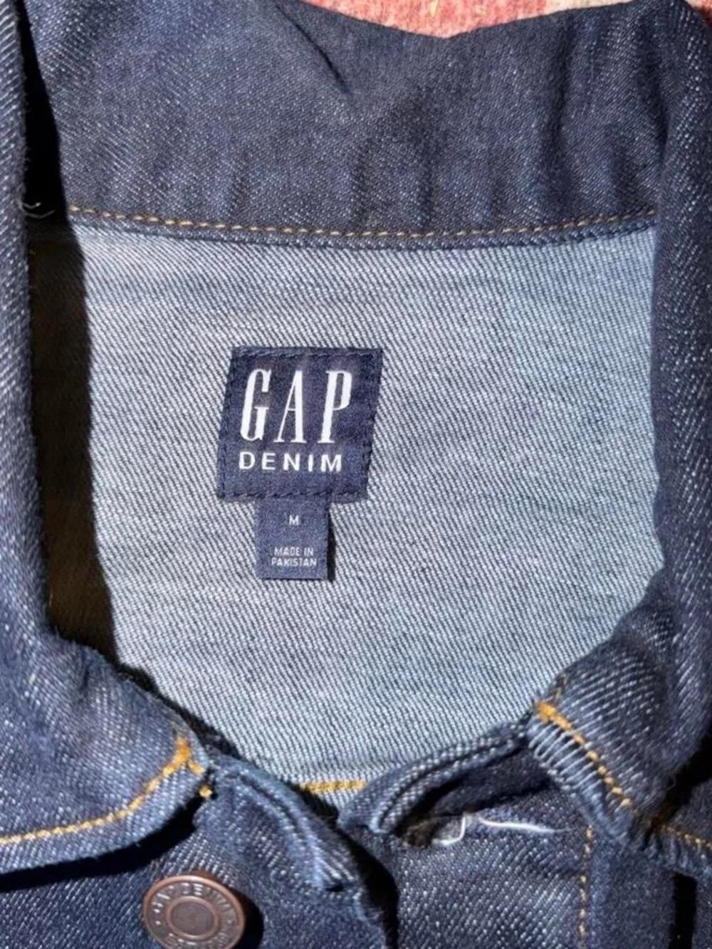 Gap Men's Navy and Blue Jacket